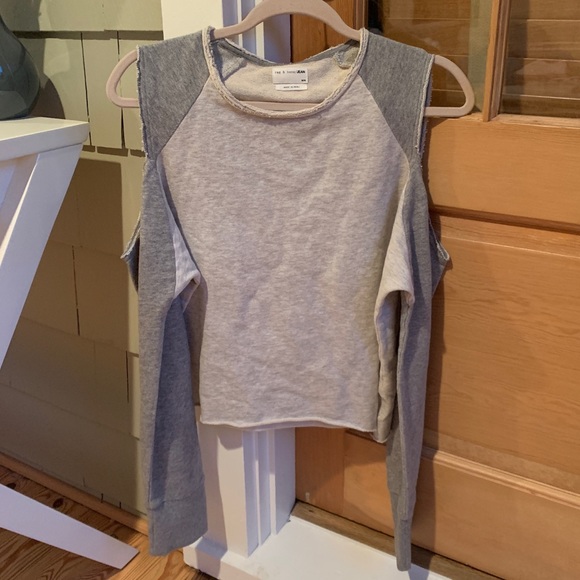 Rag & Bone/JEAN Standard Issue Slash Pullover - Picture 2 of 3